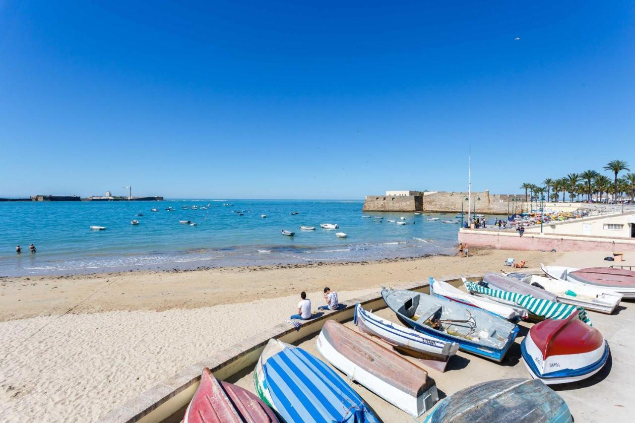 Apartamento Serafin De La Caleta كاديز المظهر الخارجي الصورة
