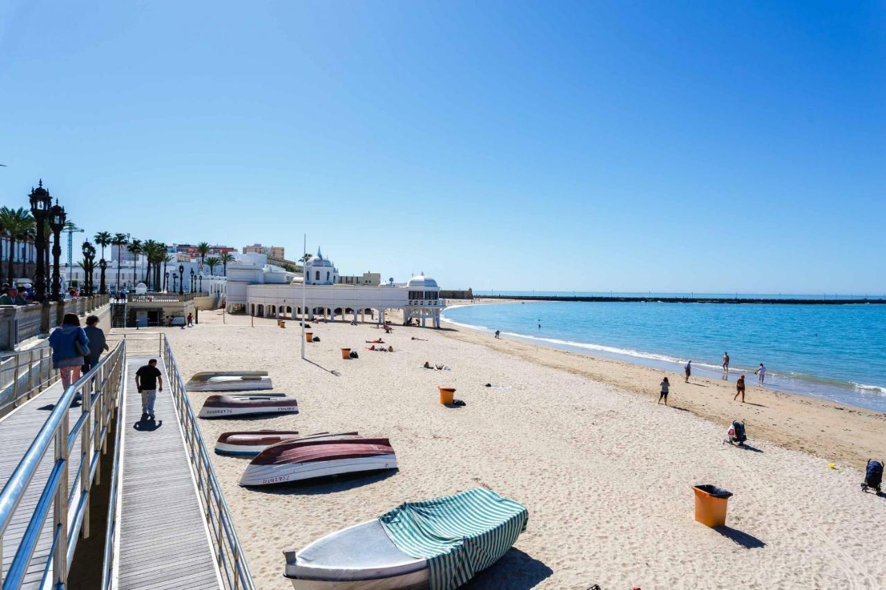 Apartamento Serafin De La Caleta كاديز المظهر الخارجي الصورة
